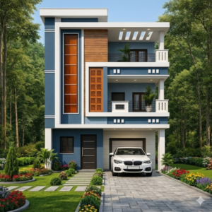 Mordern Two Story House Design<br>Code : FW2G2RM002