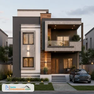 Mordern Two Story House Design Code : FW2G2RM008