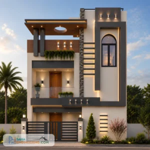 Mordern Two Story House Design Code : FW2G2RM006