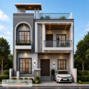 Mordern Two Story House Design Code : FW2G2RM