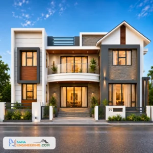Mordern Two Story House Design Code :FW3G2RM004
