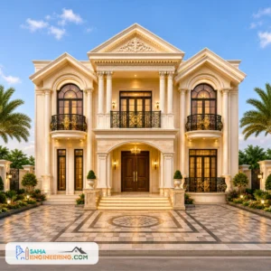 Traditonal Two Story House Design Code :FW3G2RT010